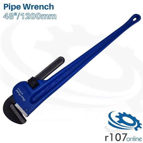 Blue point pipe wrench - blue, 48"
