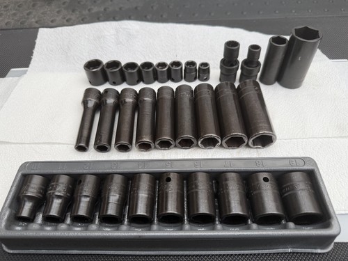 Snap impact sockets - on,